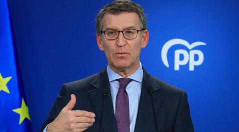 feijoo El líder del PP, Alberto Núñez Feijóo, hace balance de 2022, su primer año al frente del partido