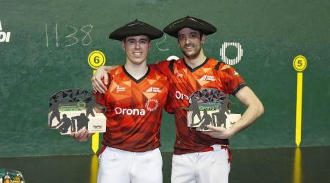 Iban Larrañaga y Beñat Segurola Iban Larrañaga y Beñat Segurola