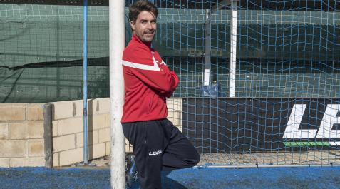 20841320 Rodrigo Hernando González, en su etapa como entrenador del Club Deportivo Izarra.