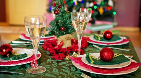 mesa-navidad Una mesa de Navidad