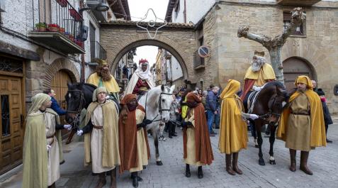 Fotos del Misterio de los Reyes Magos en Sangüesa. Fotos del Misterio de los Reyes Magos en Sangüesa.