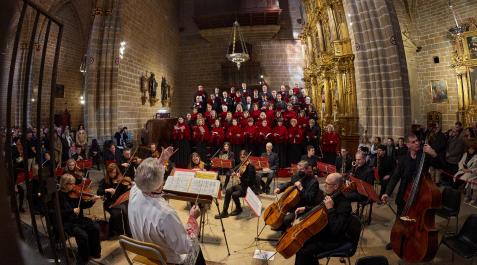 sagaseta aurelio Aurelio Sagaseta dirige su último concierto con la Capilla de Música de la Catedral