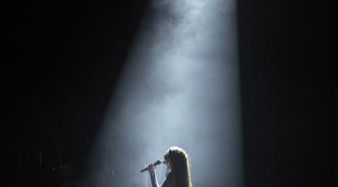 amaia concierto pamplona Fotos del concierto de Amaia en Pamplona en el festival Santaspascuas