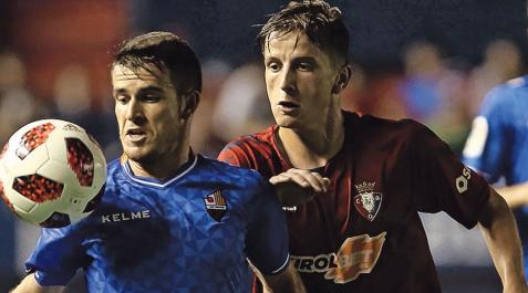 olavide Olavide fue titular esa noche de septiembre de 2018 ante el Reus