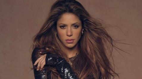 shakira-enfadada-pigue La cantante colombiana Shakira, en una foto publicada en su Instagram