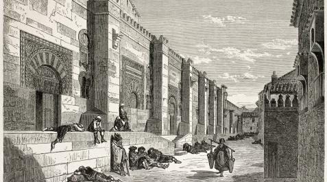 El santoral de este 9 de enero recuerda a San Eulogio. En la ilustración, vista de la Córdoba musulmana, donde nació en el siglo IX El santoral de este 9 de enero recuerda a San Eulogio. En la ilustración, vista de la Córdoba musulmana, donde nació en el siglo IX