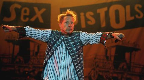 Johnny Lydon, exlíder de los Sex Pistols Johnny Lydon, exlíder de los Sex Pistols