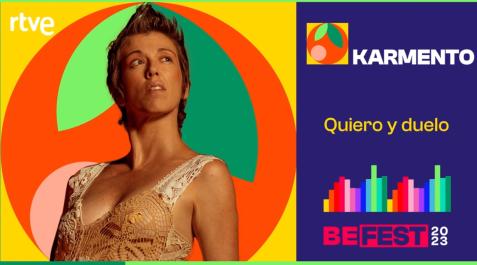 karmento Karmento, con su canción 'Quiero y duelo', es una de las 18 aspirantes a representar a España en Eurovisión 2023