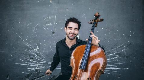 pablo Encuentro con el joven violonchelista Pablo Ferrández, hoy en Baluarte,