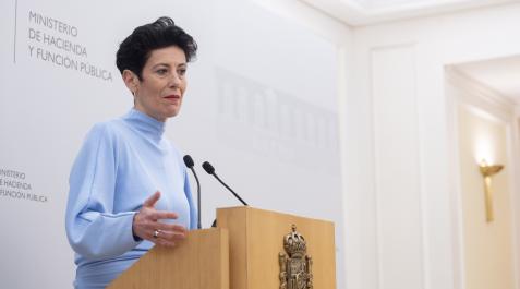 La consejera de Economía y Hacienda del Gobierno de Navarra, Elma Saiz Elma Saiz