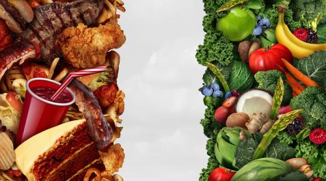 ALIMENTACION-SALUDABLE Incluir en el menú más alimentos vegetales de alta calidad nutricional y menos de baja calidad (bebidas azucaradas, bollería…), se asocia con un riesgo 14 % menor de morir