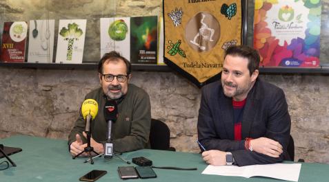 Emilio Garrido y Alejandro Toquero, en la presentación Emilio Garrido y Alejandro Toquero, en la presentación