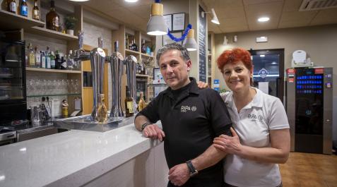 ripa a3 Jorge Ruano y Arminda Gonçalvez, del bar restaurante Ripa A3