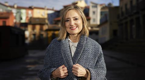 Cristina Ibarrola, candidata de UPN al Ayuntamiento de Pamplona, pasea por el Casco Viejo de Pamplona Cristina Ibarrola, candidata de UPN al Ayuntamiento de Pamplona, pasea por el Casco Viejo de Pamplona