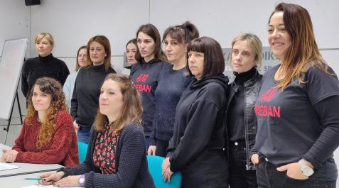 Trabajadoras de H&M en La Morea Trabajadoras de H&M en La Morea