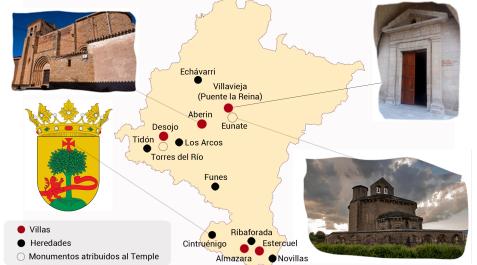 Templarios en Navarra: dónde estuvieron y qué nos queda de ellos Templarios en Navarra