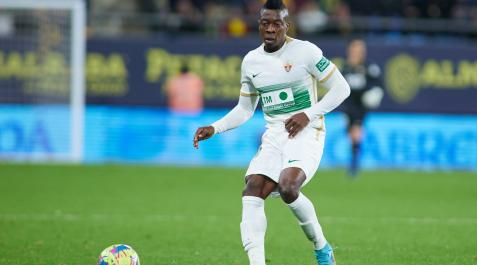 Helibelton Palacios es uno de los jugadores del Elche que ha entrenado con normalidad Elche