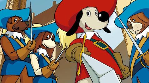 UNA ADAPTACIÓN DE LA NOVELA DE ALEJANDRO DUMAS. Ya he contado alguna vez que cuando yo tenía 6 años y una hermana de un mes, estrenaron en la tele los dibujos animados de ‘D’Artacán y los tres mosqueperros’, que yo veía en bucle porque acabábamos de comp UNA ADAPTACIÓN DE LA NOVELA DE ALEJANDRO DUMAS. Ya he contado alguna vez que cuando yo tenía 6 años y una hermana de un mes, estrenaron en la tele los dibujos animados de ‘D’Artacán y los tres mosqueperros’, que yo veía en bucle porque acabábamos de comprar un vídeo VHS. Esta producción hispano-japonesa, con los protagonistas como perros humanizados, estaba basada en la novela de Alejandro Dumas ‘Los tres mosqueteros’. En 2021, el español Toni García dirigió una película en 3D para el cine, una recreación bastante fiel de la serie original de TVE