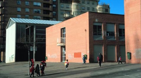 La Ikastola Amaiur, en el barrio de Iturrama Ikastola Amaiur