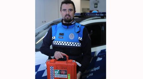 Ricardo Asiáin Antón, agente de Policía Municipal de Pamplona Ricardo Asiáin