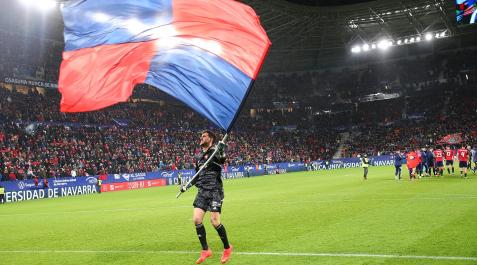 Fotos del Osasuna 2-1 Sevilla de Copa del Rey Osasuna - Sevilla
