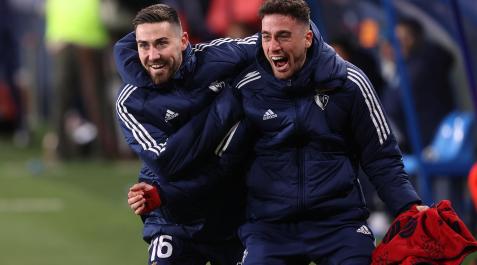 Fotos del Osasuna 2-1 Sevilla de Copa del Rey Osasuna - Sevilla