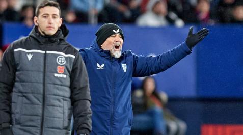 Jorge Sampaoli perdió los nervios durante el partido Jorge Sampaoli