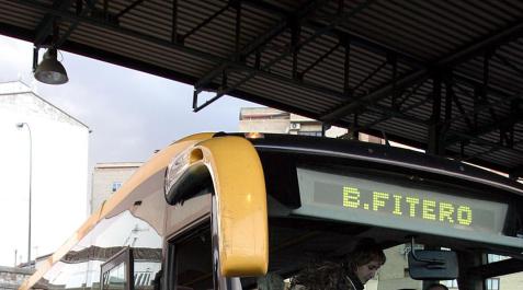 fitero Un autobús de línea entre Tudela y Fitero
