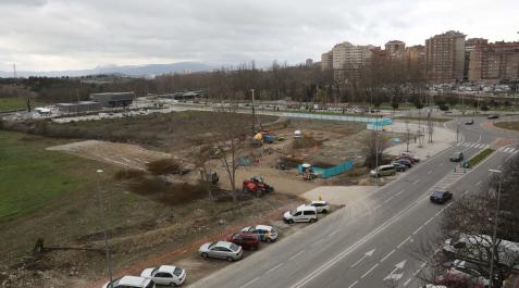 En Azpilagaña sur ya han comenzado las obras de la residencia En Azpilagaña sur ya han comenzado las obras de la residencia