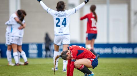 iara A: J.P. Urdíroz
F: 28-01-2023
P: Iara Lacosta
L: Pamplona
T: Instalaciones del C.A. Osasuna en Tajonar. Futbol Femenino. Liga 1ª RFEF. Partido Osasuna Femenino-Deportivo Abanca.