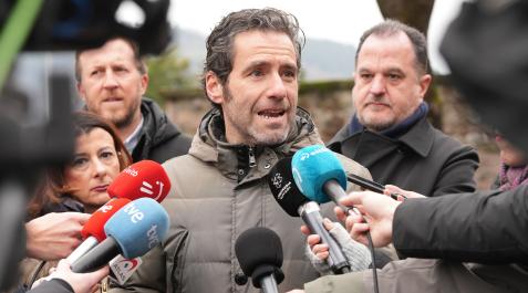 Borja Sémper El portavoz del PP del comité de campaña, Borja Sémper, este domingo en San Sebastián
UNANUE-EUROPA PRESS
29/01/2023
