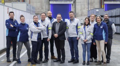 VW (De izquierda a derecha) Ricardo Osés Mora, Saioa Zubillaga Navas, Juan Gómez Casado, Santiago Herrera Lasierra, Christofer Zeh, Javier Muñoz Cornago, Angel Balaguer Polo, Sandra Jiménez Lizarazu, Olga Martínez Irisarri, Ana Moreno Twose y Txema López Orbara