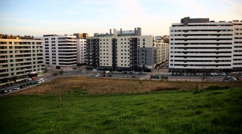 Vista de la zona donde se construirán las viviendas Vista de la zona donde se construirán las viviendas