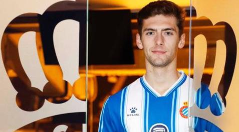 José Gragera Gragera, tras fichar por el Espanyol. Podría debutar contra Osasuna.