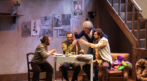 La Bohème Escena de 'La Bohème' durante el ensayo general de este miércoles