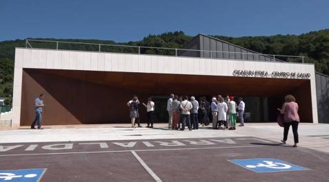 Imagen exterior del Centro de Salud de Santesteban Santesteban