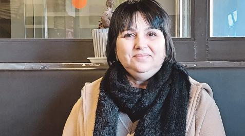 Ana Delgado Ana Delgado Villodas, este jueves 2 de febrero por la mañana después de haber declarado en el juicio.