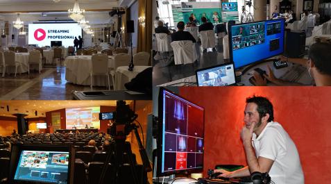 Eventos-Streaming-profesional Streaming Profesional cuenta con un equipo humano increíble y muy implicado, que ha sido clave en el éxito de la empresa.