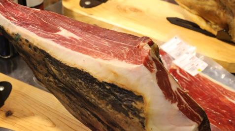 jamon Una paleta de jamón ibérico