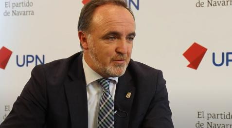 Javier Esparza: Diario de Navarra entrevista al líder de UPN tras la decisión de con continuar con la coalición Navarra Suma