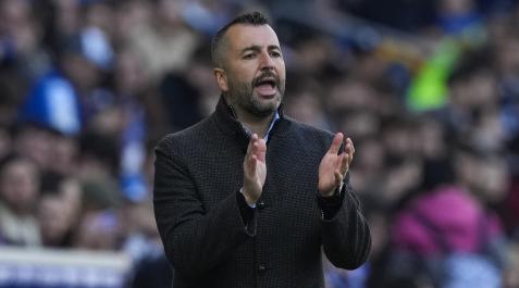Diego Martínez, entrenador del Espanyol Diego Martínez