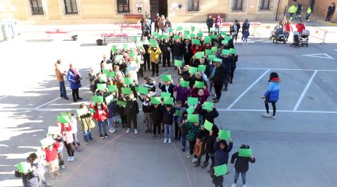 asd Instante de la concentración celebrada en Cadreita