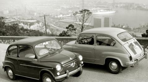 Dos Seat 600 fabricados en España en los años 60. Dos Seat 600 fabricados en España en los años 60.