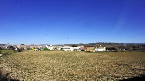 El Barrancal en Tafalla Zona de Barranquiel donde Tafalla proyecta la construcción de un nuevo polígono industrial.