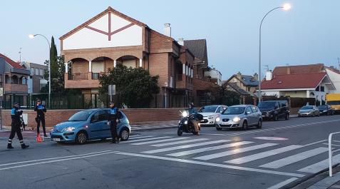 larraona1 La Policía Municipal de Pamplona atiende el suceso
