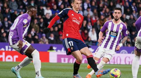 valladolid - osasuna valladolid - osasuna