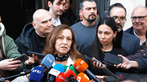Eulalia Ramón Eulalia Ramón, viuda de Carlos Saura, atiende a los medios