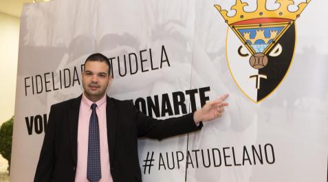 Ramón Lázaro, presidente del Tudelano B.A.