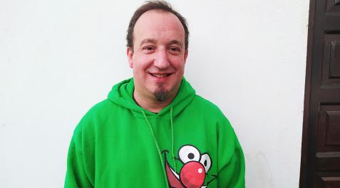 Baztan El periodista Fernando Anbustegi, candidato de EH Bildu a la alcaldía de Baztan.