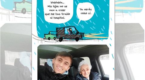 Ante Budimir Ante Budimir junto a Mari Carmen Sierra Castillo, en la foto que se sacaron tras hacerle el favor.